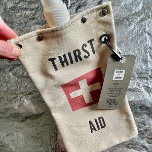 Tote+Able: Thirst Aid Canvas Water Bottle